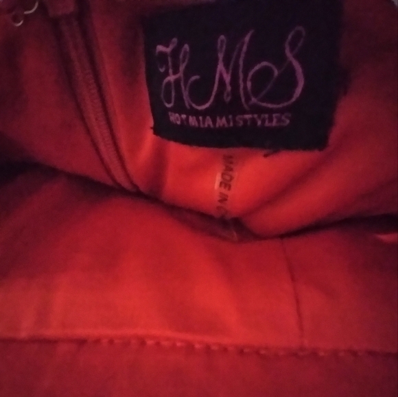 NWOT Hot Miami Styles  Red Sequins Jumpsuit - Picture 6 of 8